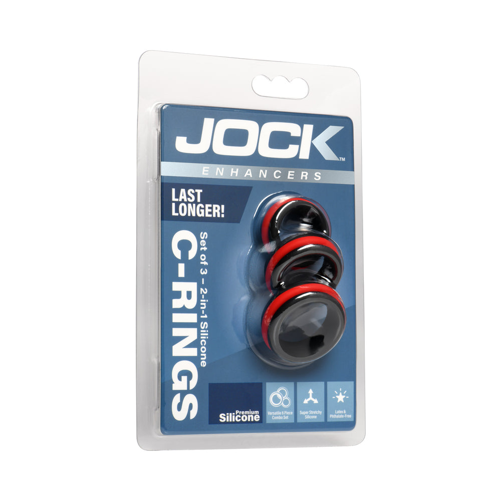 JOCK Enhancers Set of 3 - Versatile Cock Rings